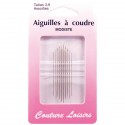 Aiguilles modiste assorties n°3 à 9 X10