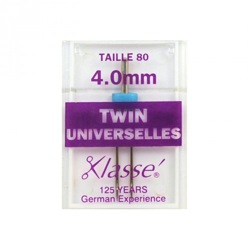 Aiguilles machine double universelle 4mm Aiguilles machine double universelle 4mm