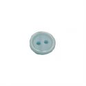 Bouton uni bleu 2 trous T11mm