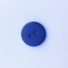 Bouton uni bleu marine T18mm 2 trous