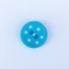 Bouton fantaisie bleu turquoise 