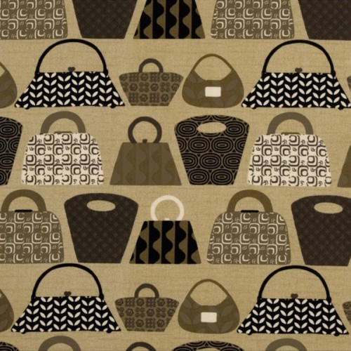 Tissu sac fond brun Tissu sac fond brun