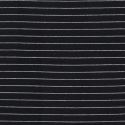 Tissu jersey marinière Mousterlin noir et argent