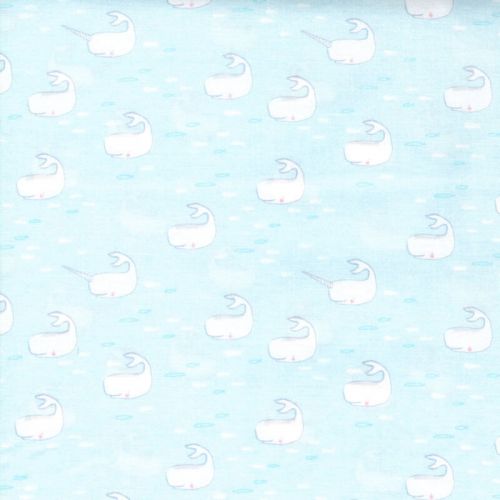 Tissu petites baleines Michael Miller Tissu petites baleines Michael Miller