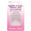 Aiguilles à broder n°8 X16