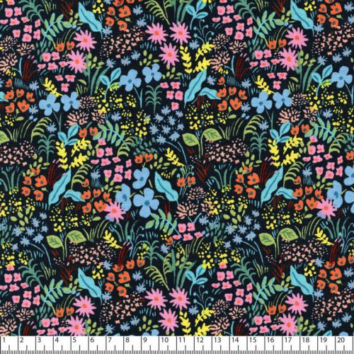 Tissu English garden fleuri 100%coton larg 110 cm Tissu English garden fleuri 100%coton larg 110 cm