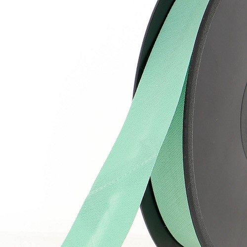 Biais replié 20 mm vert d'eau Biais replié 20 mm vert d'eau