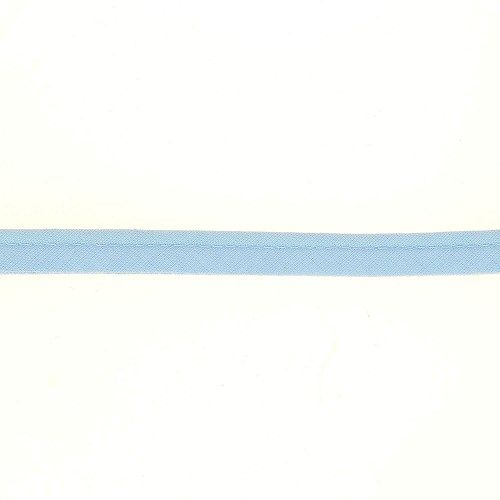 Passepoil 10mm 60% Coton 40% polyester bleu ciel Passepoil 10mm 60% Coton 40% polyester bleu ciel