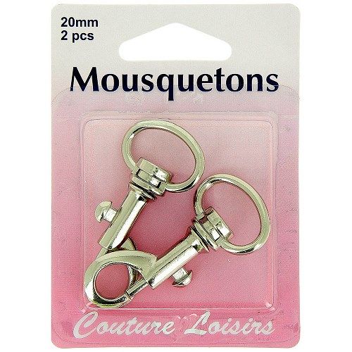 Mousquetons x 2 - 20 mm Mousquetons x 2 - 20 mm
