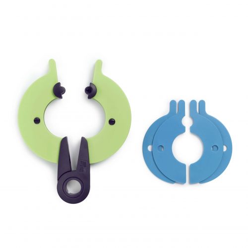 Appareil à pompon 2 en 1 - 7cm + 9cm Appareil à pompon 2 en 1 - 7cm + 9cm