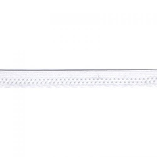 Elastique lingerie 13 mm blanc Elastique lingerie 13 mm blanc