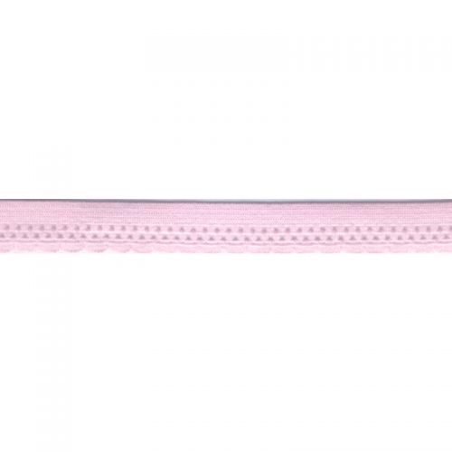 Elastique lingerie 13 mm Rose pâle Elastique lingerie 13 mm Rose pâle