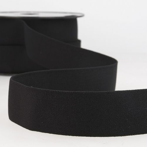 Elastique boxer 32 mm 50%ny/34%lat/15%pol noir Elastique boxer 32 mm 50%ny/34%lat/15%pol noir