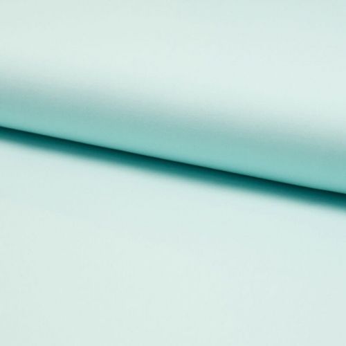 Tissu popeline unie vert menthe largeur 145 cm Tissu popeline unie vert menthe largeur 145 cm