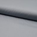 Tissu popeline unie gris clair argent