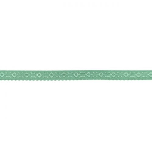Elastique lingerie à cheval 11 mm vert d'eau Elastique lingerie à cheval 11 mm vert d'eau