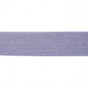Elastique pailleté 50mm bleu/argent