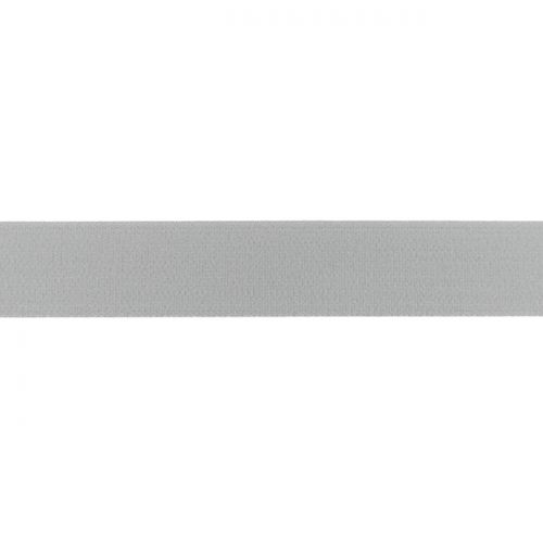 Elastique uni 25mm Gris clair Elastique uni 25mm Gris clair
