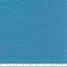 Tissu jersey ajouré pointelle bleu jean
