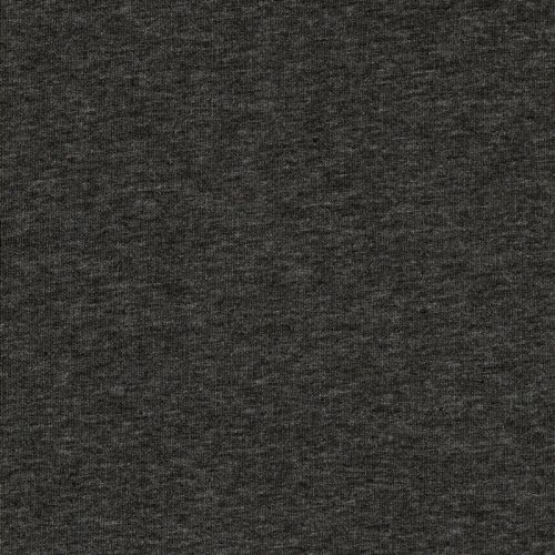 Tissu sweat chiné gris foncé Tissu sweat chiné gris foncé