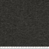 Tissu sweat chiné gris foncé
