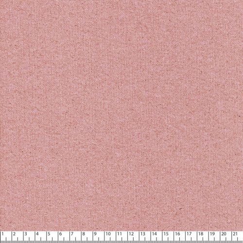 Tissu jogging rose et paillettes dorées Tissu jogging rose et paillettes dorées