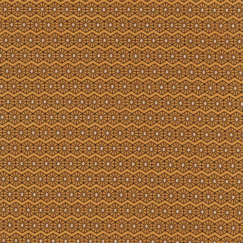 Tissu jersey graphique lurex fond jaune Tissu jersey graphique lurex fond jaune