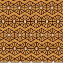 Tissu jersey graphique lurex fond jaune