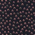 Tissu jersey shining bows fond gris foncé Poppy