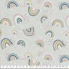 Tissu rainbow fd vert 100% coton larg 145cm