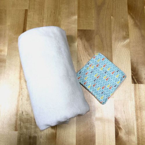 Micro éponge bambou monoface, coupon de 50 cm X 170 cm Micro éponge bambou monoface, coupon de 50 cm X 170 cm