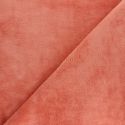 Tissu micro éponge marsala 40%bamb/40%pol/20%cot larg 150 cm