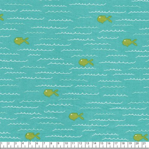Tissu coton splash ! fond vert Tissu coton splash ! fond vert