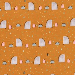 Tissu Hedgehog hills CS 100% coton larg 110 cm