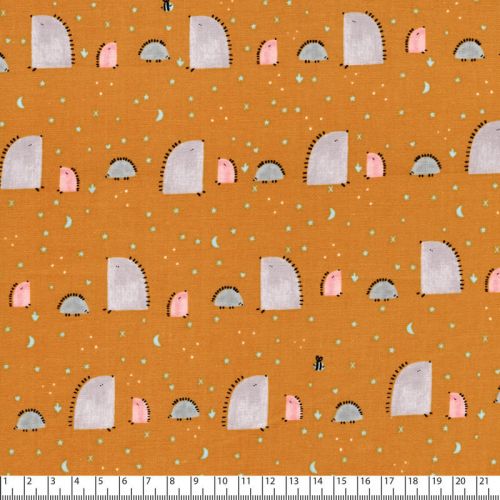 Tissu Hedgehog hills CS 100% coton larg 110 cm