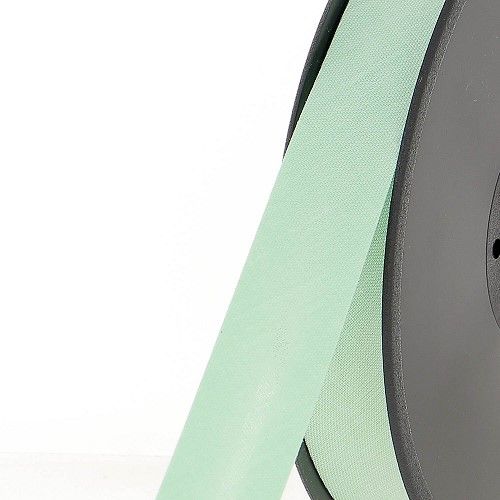 Biais replié 20 mm 50 % coton/50 % poly vert Biais replié 20 mm 50 % coton/50 % poly vert