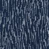 Tissu jersey viscose matrix fond bleu marine