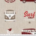 Tissu  vans wild wave