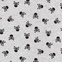 Tissu jersey tête de mort