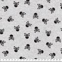 Tissu jersey tête de mort