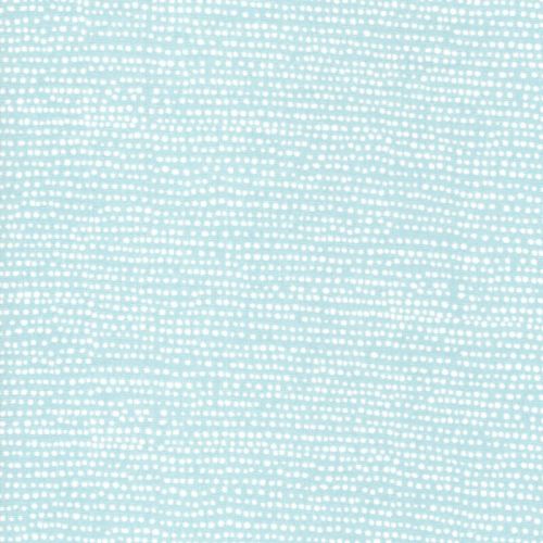 Tissu coton à pois fond bleu céladon Surf Tissu coton à pois fond bleu céladon Surf