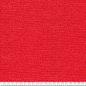 Tissu coton à pois fond rouge Flame