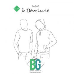 Patrons les BG Sweat Le Décontracté 