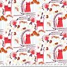 Tissu coton Elsie's cat Cotton Steel