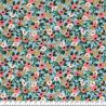 Tissu coton Garden party glitter or fond bleu Rifle Paper Co