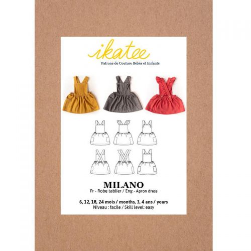 Patron Ikatee Milano 6 mois - 4 ans Patron Ikatee Milano 6 mois - 4 ans