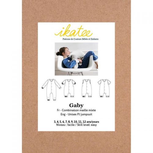 Patron Ikatee Gaby 3-12 ans Patron Ikatee Gaby 3-12 ans