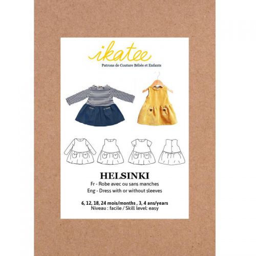 Patron Ikatee Helsinki 6 mois - 4 ans Patron Ikatee Helsinki 6 mois - 4 ans