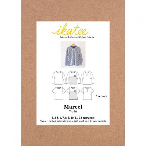 Patron Ikatee Marcel Pack 3-12 ans Patron Ikatee Marcel Pack 3-12 ans