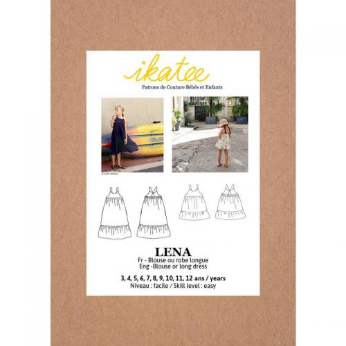 Patron Ikatee Lena 3-12 ans Patron Ikatee Lena 3-12 ans